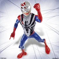 Marvel Spider-Man Maximum Venom, Spider-Man Venom Gear, 12-Inch Figure, Includes Venom and Symbiote Suits, Sounds and Phrases, Ages 4 And Up