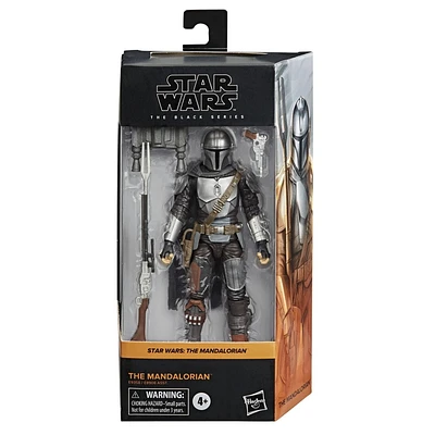 Star Wars The Black Series The Mandalorian Toy 6-Inch-Scale Collectible Action Figure, Toys For Kids Ages 4 and Up