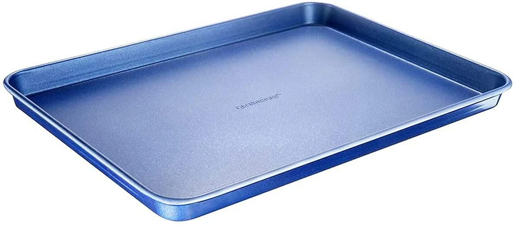 GraniteStone Bakeware Nonstick Cookie Sheet XL Baking Tray, Even Heat & Non-Warp Technology, Ultra Nonstick Mineral Coating & Dishwasher Safe, Pro Heavy-Duty Chef’s Bakeware 17.7” x 12.7” Full Sized