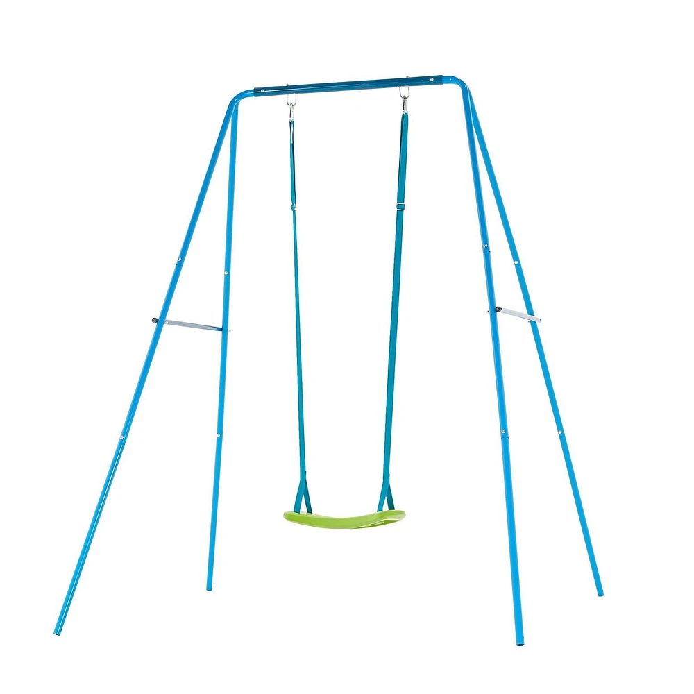 TP Small to Tall 2 in 1 Metal Single Swing Set