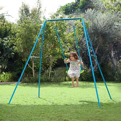 TP Small to Tall 2 in 1 Metal Single Swing Set