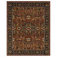 Mohawk Home Tansey Red Woven Polyester Area Rug