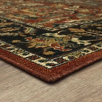 Mohawk Home Tansey Red Woven Polyester Area Rug