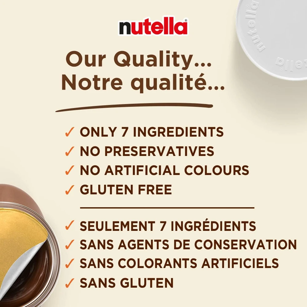 NUTELLA & GO! Hazelnut And Cocoa Spread with Breadsticks, Snack Packs, Perfect Snacks for Kids, 52g