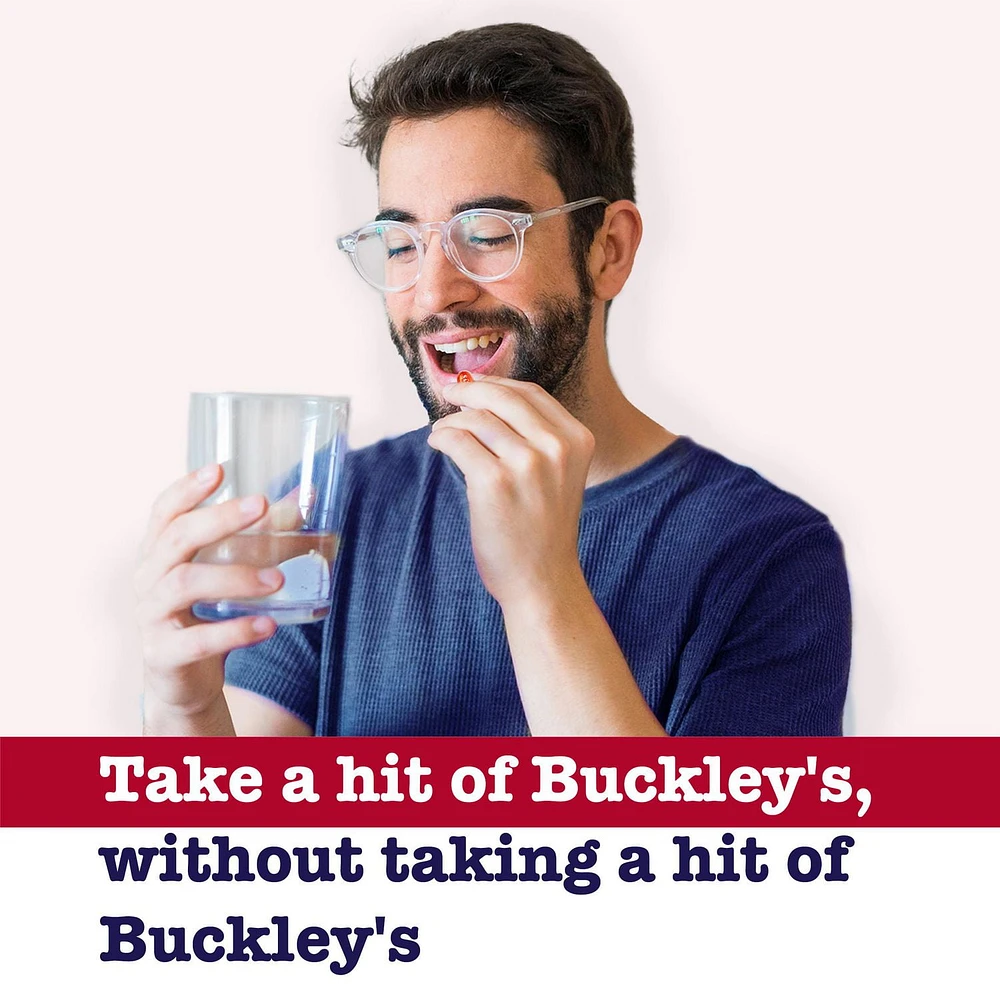 Buckley's Cold & Sinus 24-Hour Pack Liquid Gels, 24 Count