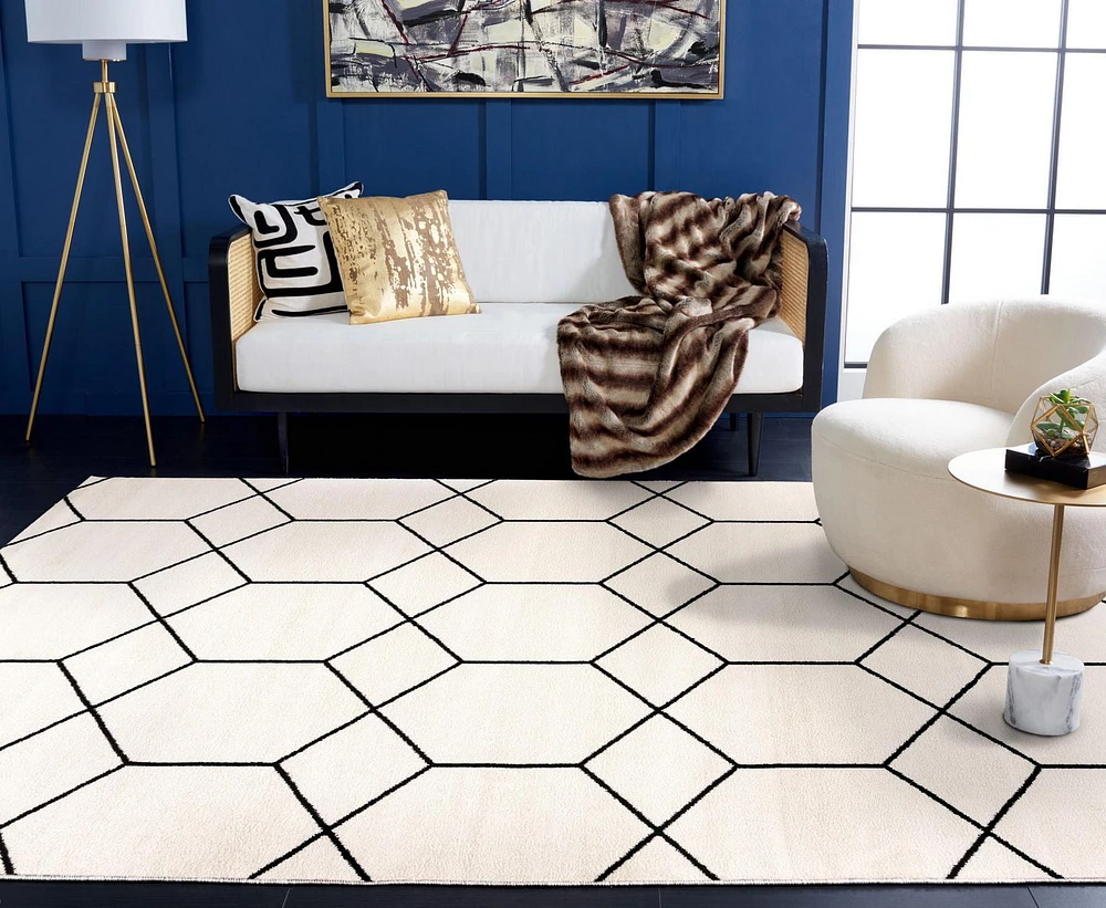 SAFAVIEH Tulum Carmella Geometric Area Rug