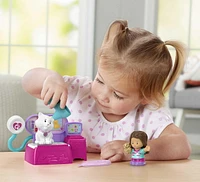 Fisher-Price Little People Barbie Veterinarian Playset for Toddlers and Preschool Kids, 5 Pieces, Ages 1+