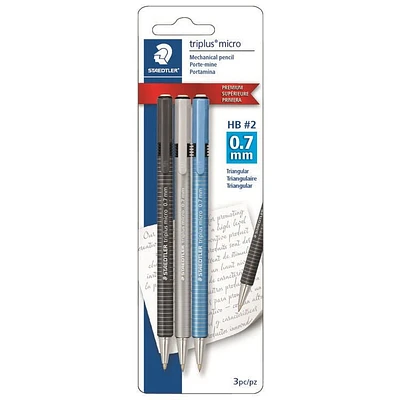 Staedtler Triplus Micro Mechanical Pencil, 3 pieces