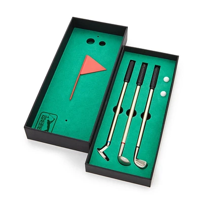Ensemble de stylos verts de golf PGA TOUR