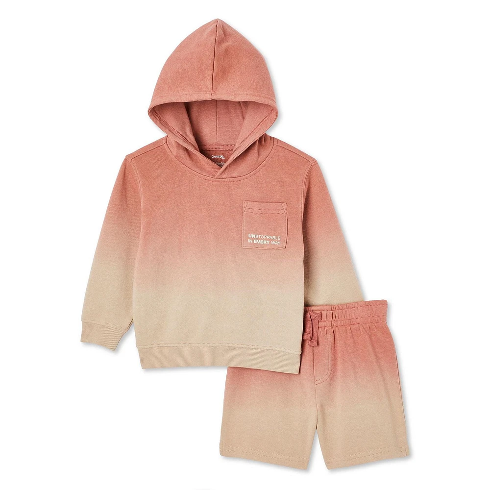 Ensemble 2 pièces avec haut à capuchon George pour petits garçons Tailles 2T-5T