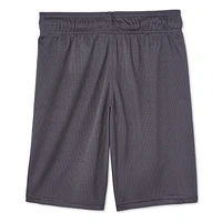 Short en maille mouchetée Athletic Works pour garçons Tailles TP–TG