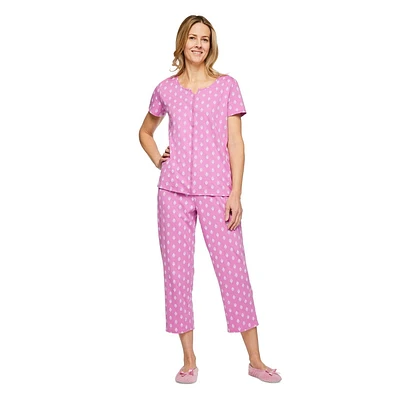 Pyjama 2 pièces en coton Iyla pour femmes Tailles TP–TTG