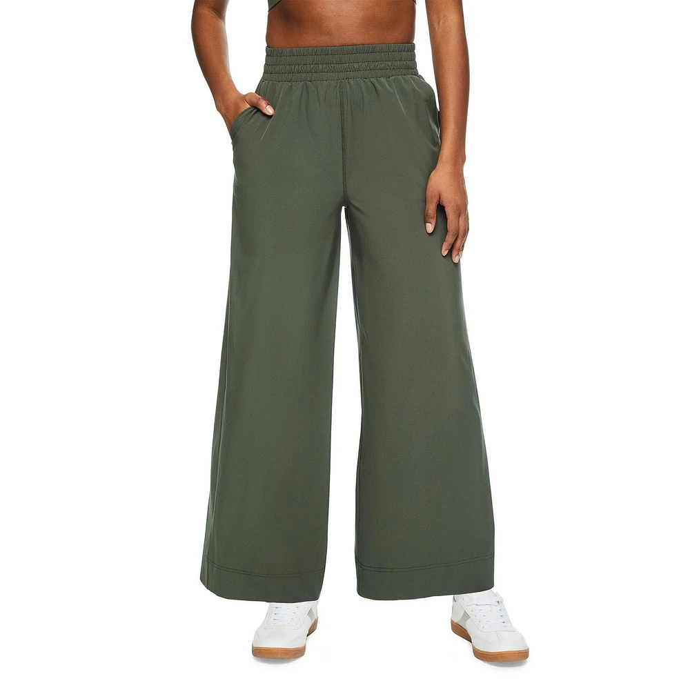 Athletic Works Women's Wide Leg Pant, Sizes XS-XXL