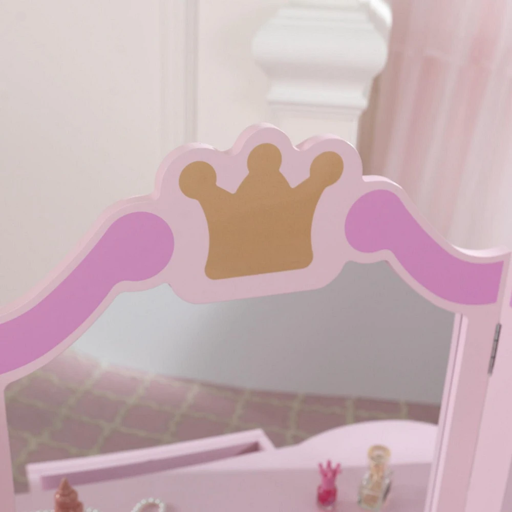 KidKraft Princess Vanity & Stool