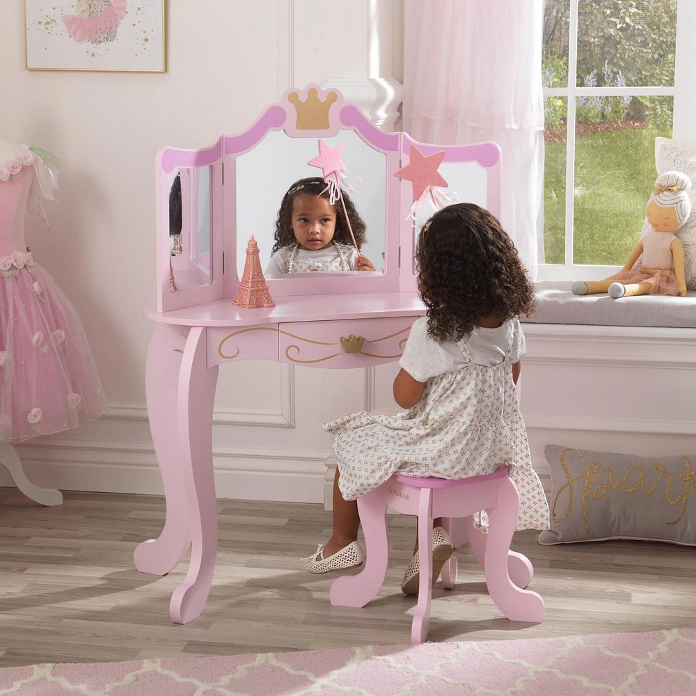 KidKraft Princess Vanity & Stool