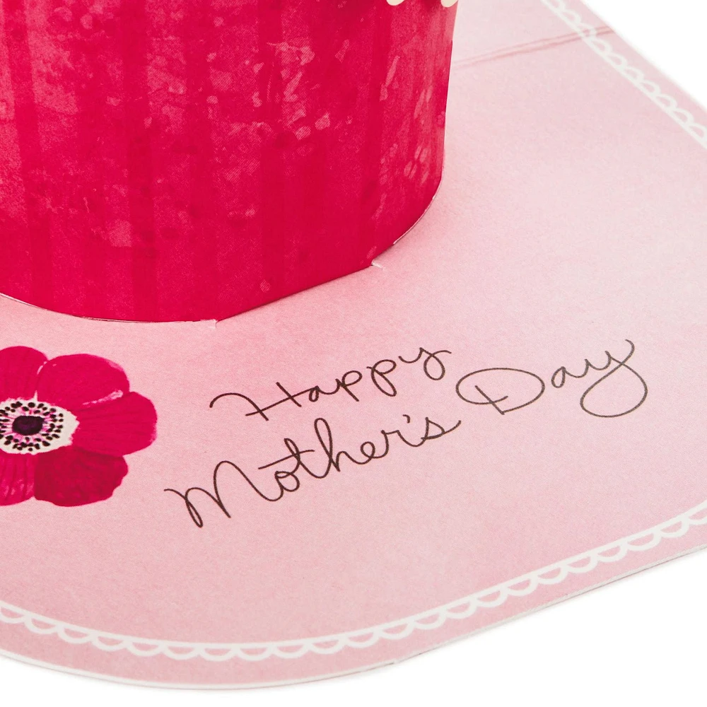 Hallmark Paper Wonder Mothers Day Pop Up Card (Flower Bouquet, You Deserve This Day)