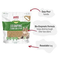 Nature's Miracle Clumping Corn Cob Cat Litter 18LB