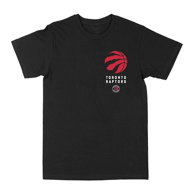 Men's NBA Toronto Raptors LC Logos Black T-Shirt