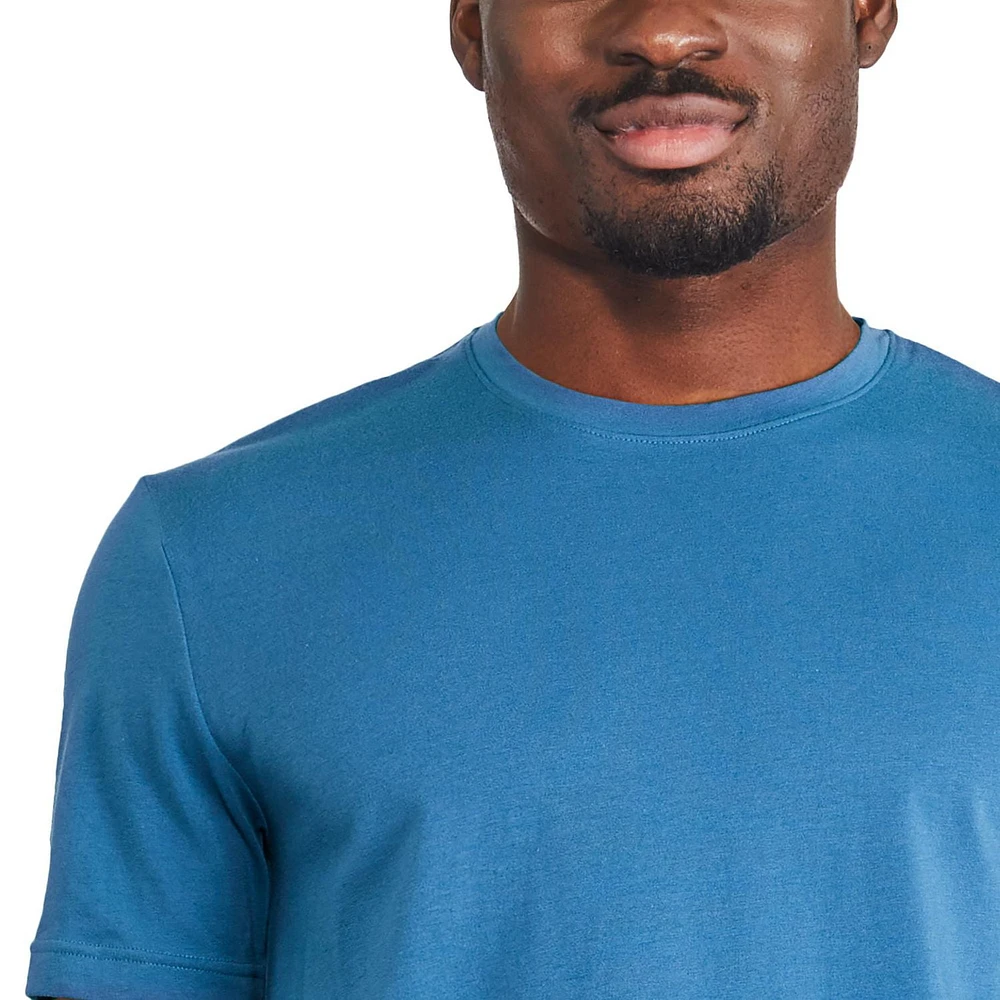T-shirt extensible à encolure ras du cou George pour hommes