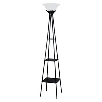 HOMETRENDS Floor Lamp, 69", black