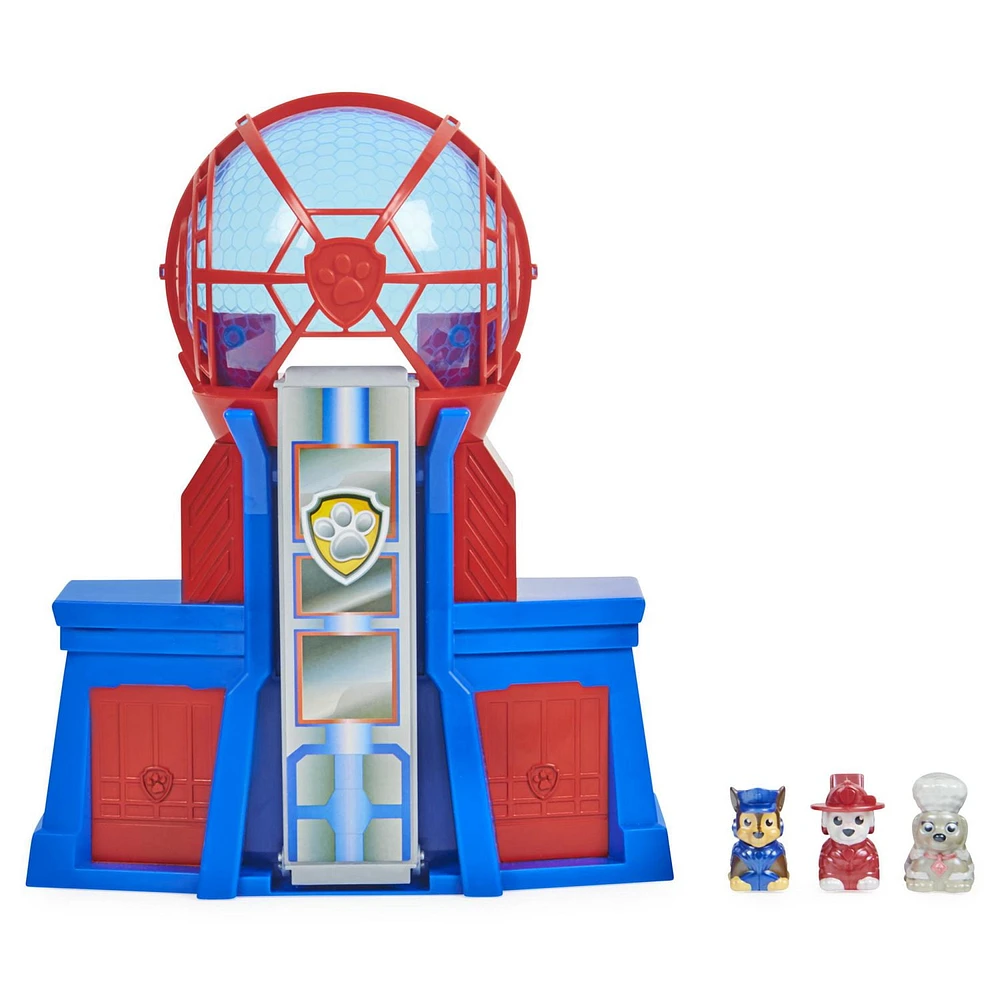 PAW Patrol, Micro Movers Movie City Tower Playset and Display Case with 3 Exclusive Toy Figures, Walmart Exclusive, Kids Toys for Ages 3 and up