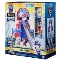 PAW Patrol, Micro Movers Movie City Tower Playset and Display Case with 3 Exclusive Toy Figures, Walmart Exclusive, Kids Toys for Ages 3 and up