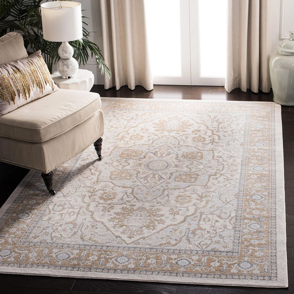 SAFAVIEH Isabella Patrick Floral Bordered Area Rug