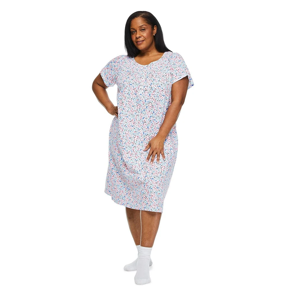 Iyla Women's Plus Scoop Neckline Gown, Sizes 1X-4X