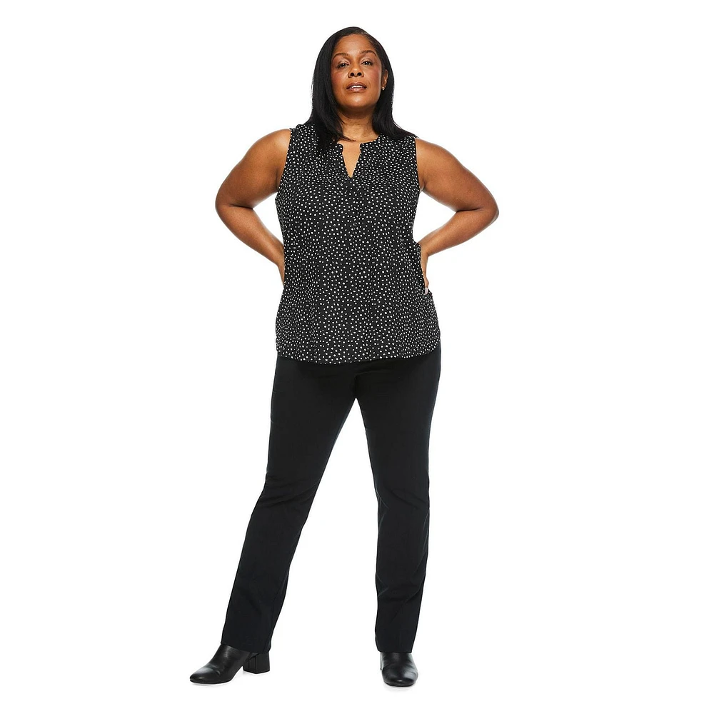 Iyla Women's Plus Crinkle Top