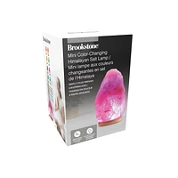 Brookstone Mini LED Colour Changing Himalayan Salt lamp