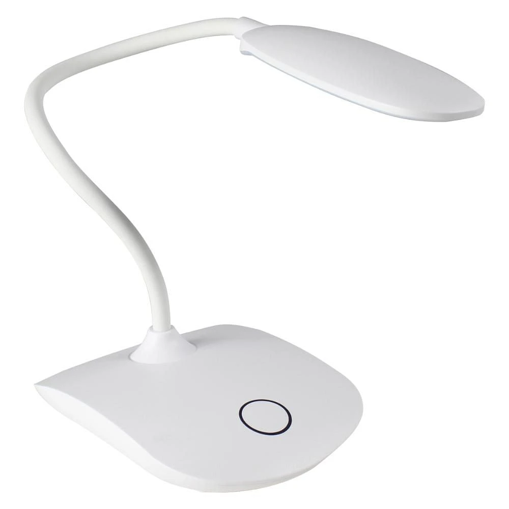 Volkano Gleam Series Desk Lamp, White