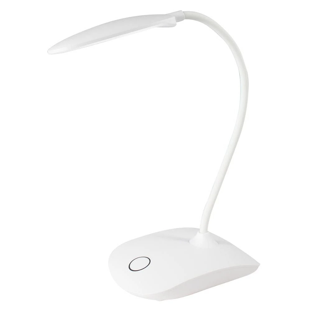 Volkano Gleam Series Desk Lamp, White