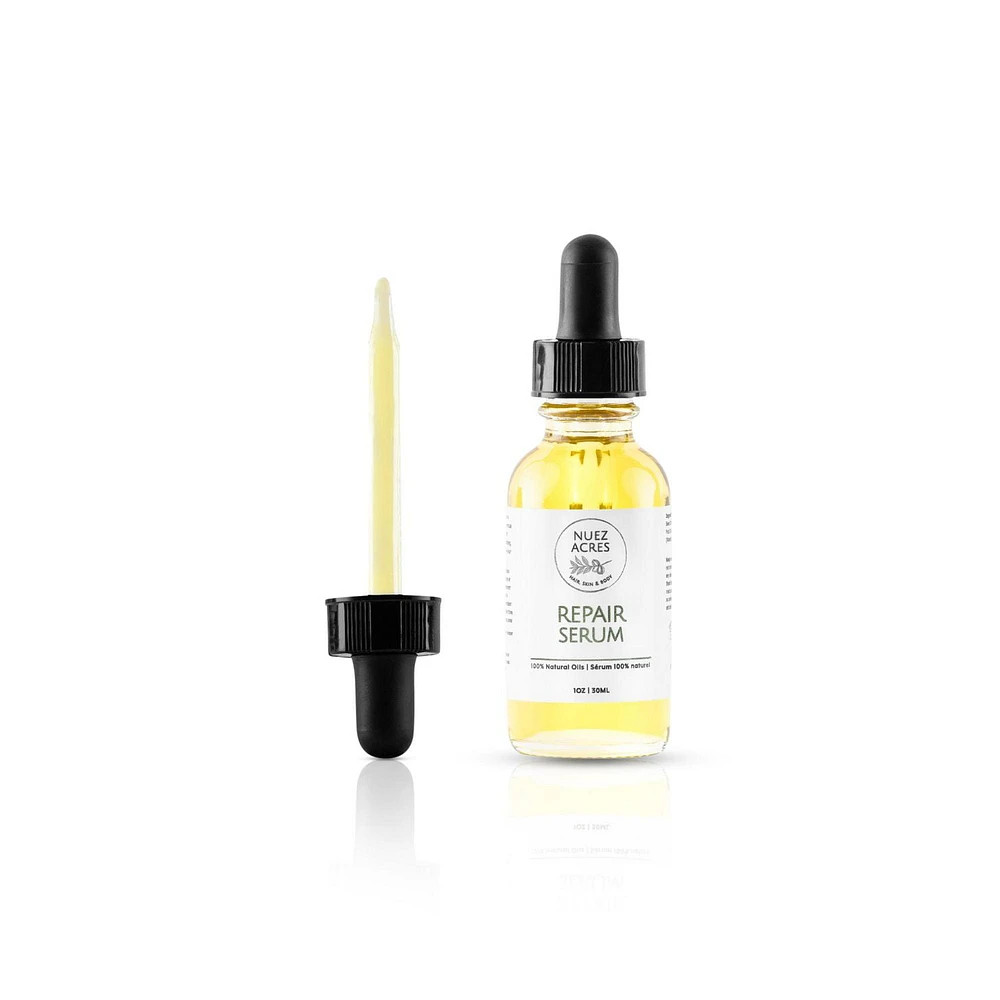 Nuez Acres Skin Repair Night Serum With Rosehip and Pecan Oil; 30ml, 100% Natural Oils Night Serum, 1 oz (30ml)