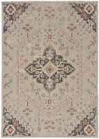 Great Zero Rollins Ivory & Navy 2' x 3' Accent Rug