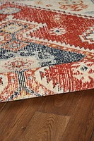 Great Zero Koble Ivory & Rust 8' x 10' Area Rug