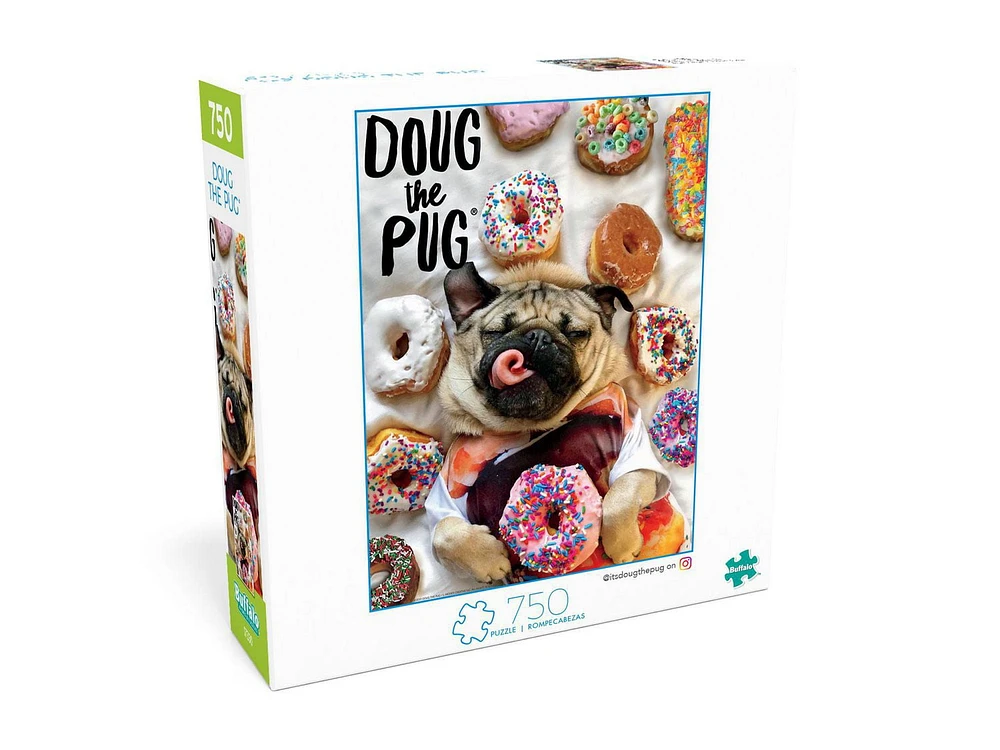 Buffalo Games A Dog's Life Donut Doug 750 Piece Jigsaw Puzzle