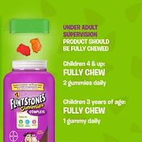 Flintstones Complete Kids Multivitamin Gummies, 60 Gummies