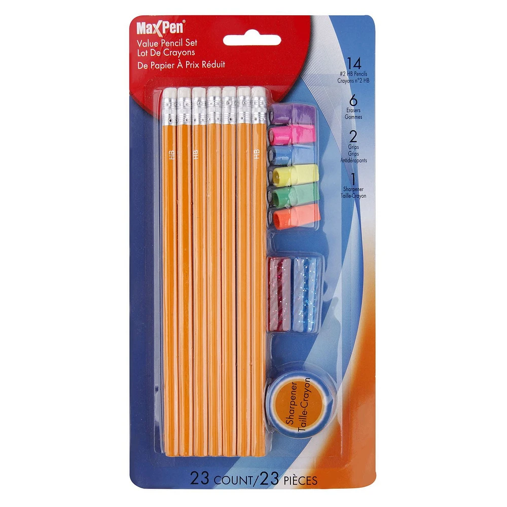 Maxpen Value Pencil Set