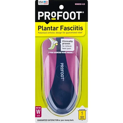 Plantar Fasciitis Women's, Gel heel insert absorbs shock and provides added heel protection