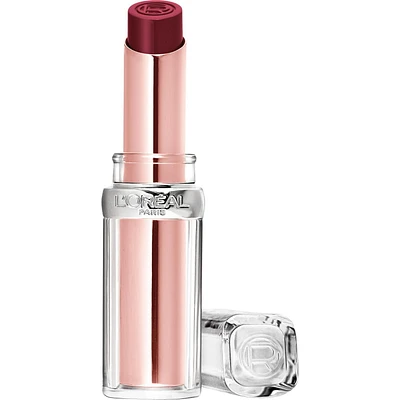 Rouge à lèvres-en-baume Glow Paradise L’Oréal Paris, baume à lèvres teinté, rouge à lèvres hydratant avec extrait de grenade pour lèvres sensibles, testé par des dermatologues, Pastel Exaltation, 3 g (0,1 oz) Rouge à lèvres-en-baume