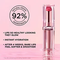 L'Oreal Paris Glow Paradise Balm-in-Lipstick, Tinted Lip Balm, Hydrating Lipstick with Pomegranate Extract for Sensitive Lips, Dermatologist Tested, Pastel Exaltation, 0.1 oz