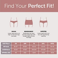 Hanes Fresh & Dry Moderate Leak Protection Briefs, 2-Pack, Sizes S - 2XL