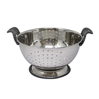 Mainstays Stainless steel colander with Non-Skid base, Stainless steel colander