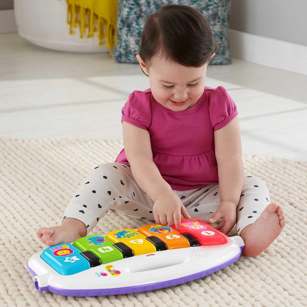 Fisher-Price Deluxe Kick & Play Piano Gym - English Version