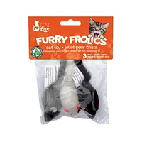 Cat Love Furry Frolics Cat Toy Furry Catnip Mice Cat  Toy