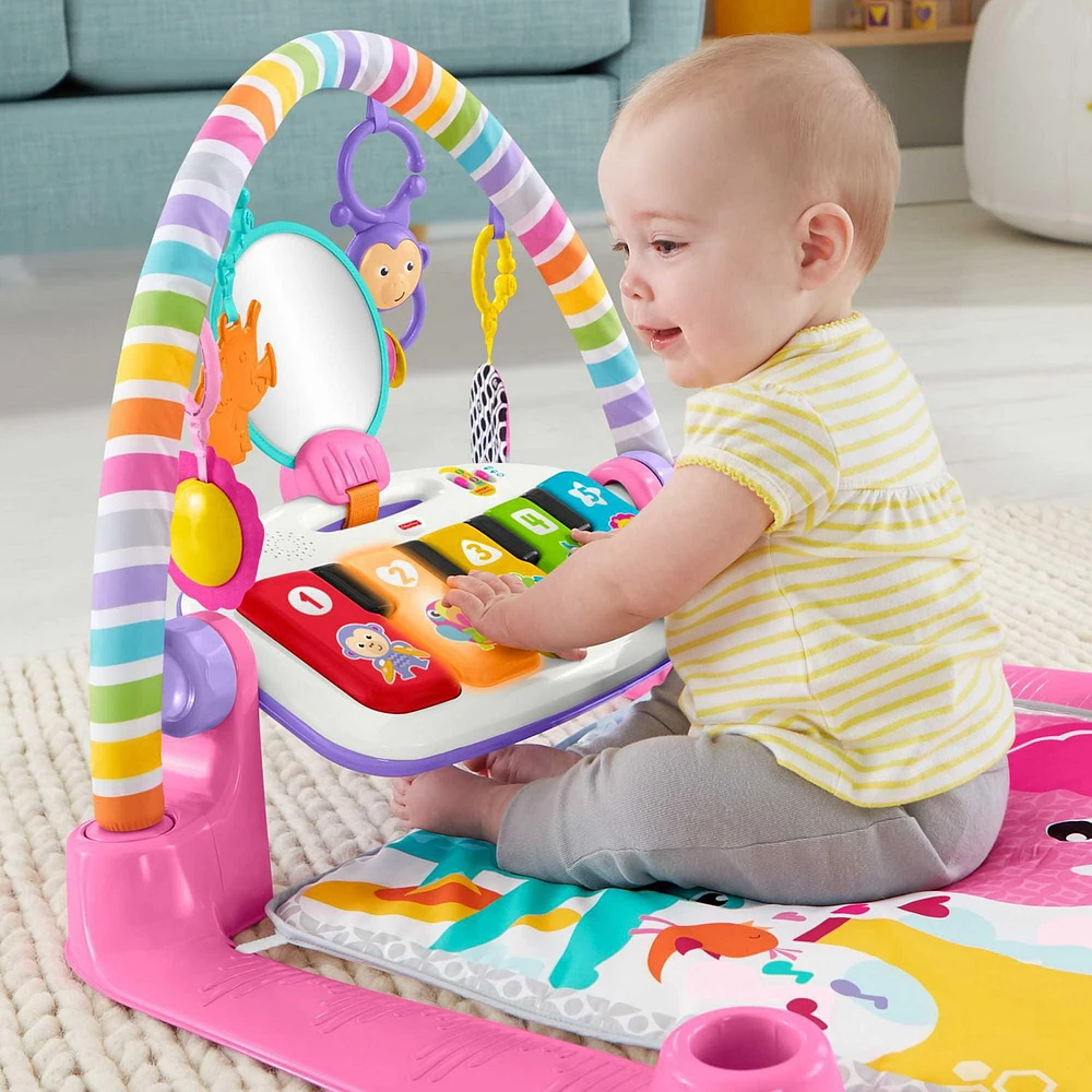 Fisher-Price Deluxe Kick & Play Piano Gym - English Version