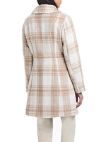 Sam & Libby Manteau En Fausse Laine Pour Femme