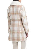 Sam & Libby Manteau En Fausse Laine Pour Femme