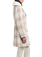 Sam & Libby Manteau En Fausse Laine Pour Femme