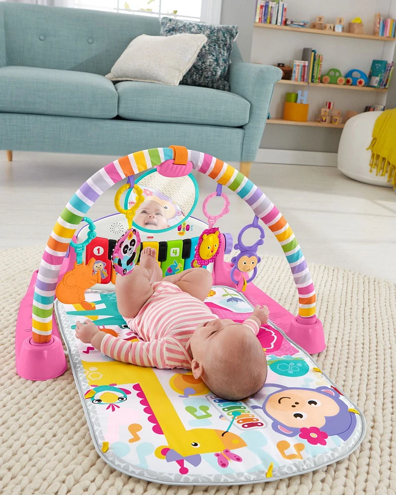 Fisher-Price Deluxe Kick & Play Piano Gym - English Version